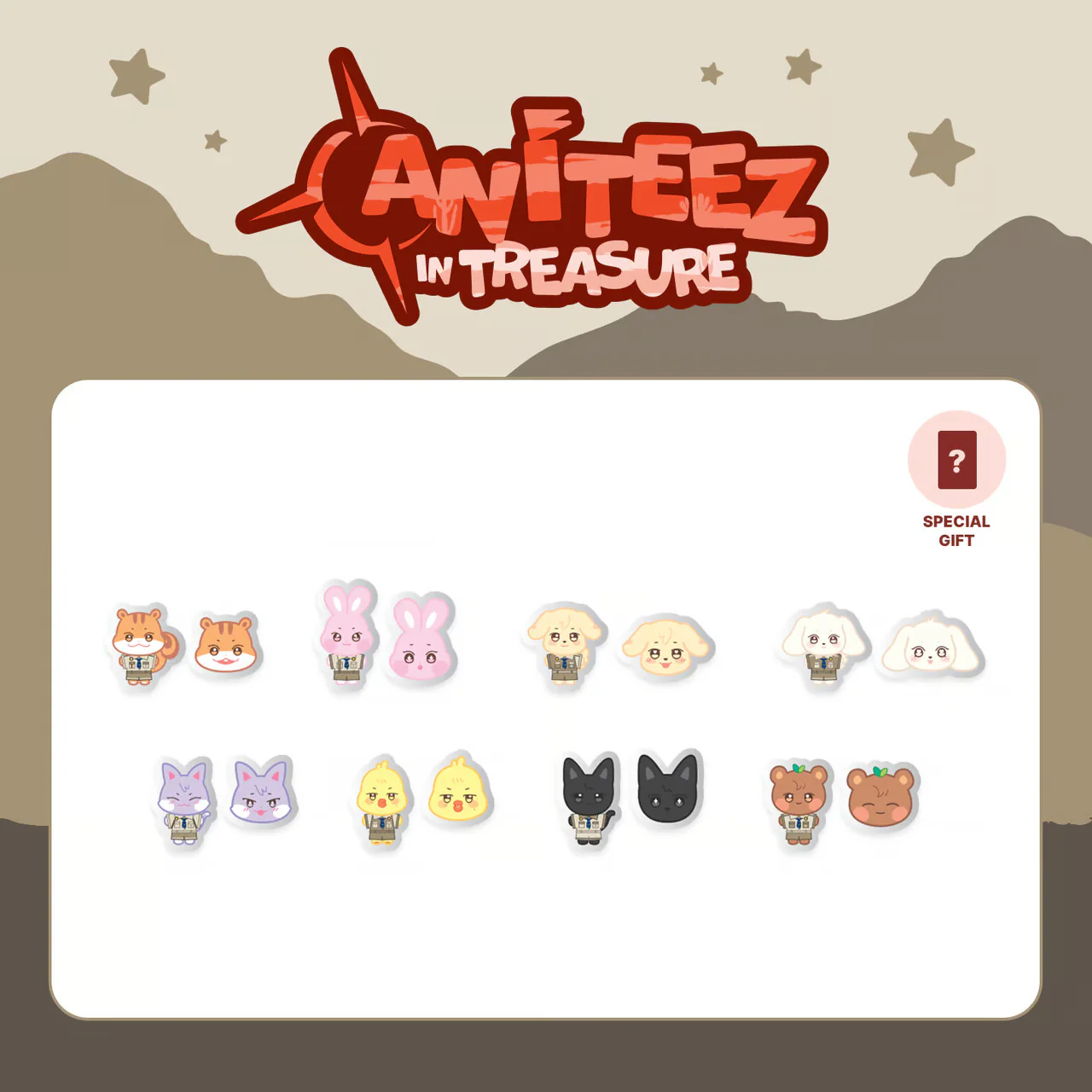 ATEEZ - ANITEEZ IN TREASURE STICON