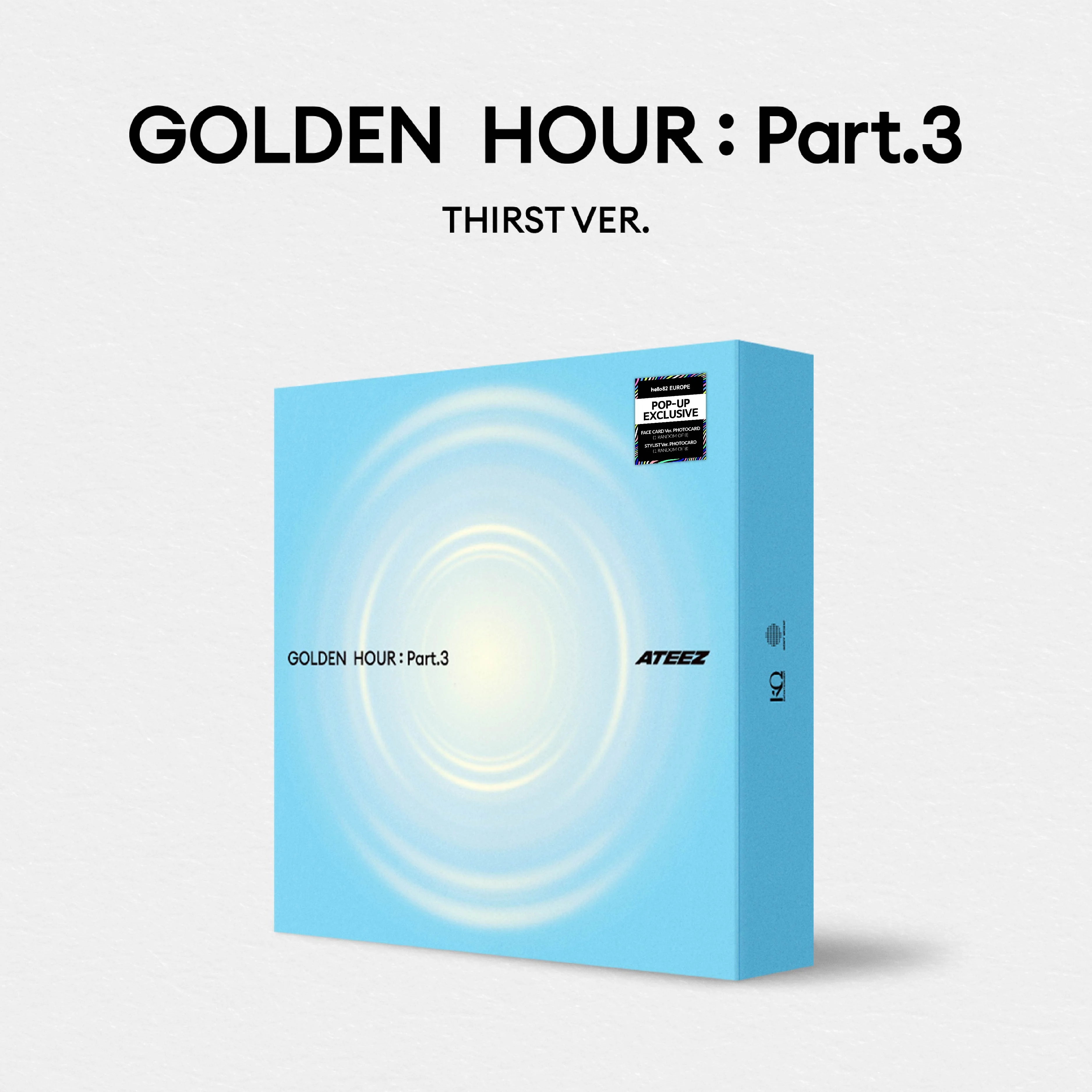ATEEZ GOLDEN HOUR : Part.3 (EU POP-UP Exclusive) - Image 3
