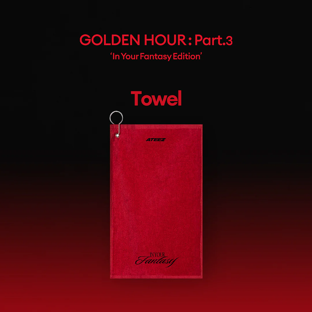ATEEZ GOLDEN HOUR : Part.3 'In Your Fantasy Edition' - Towel