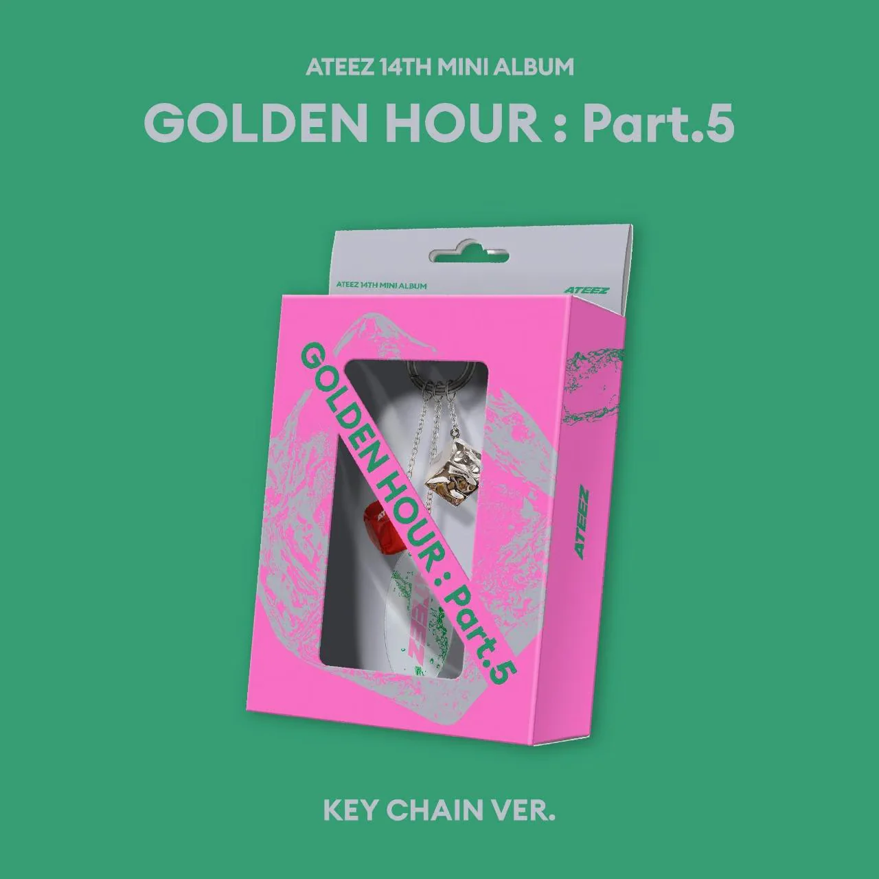 ATEEZ - GOLDEN HOUR : Part.5 (KEY CHAIN VER.)