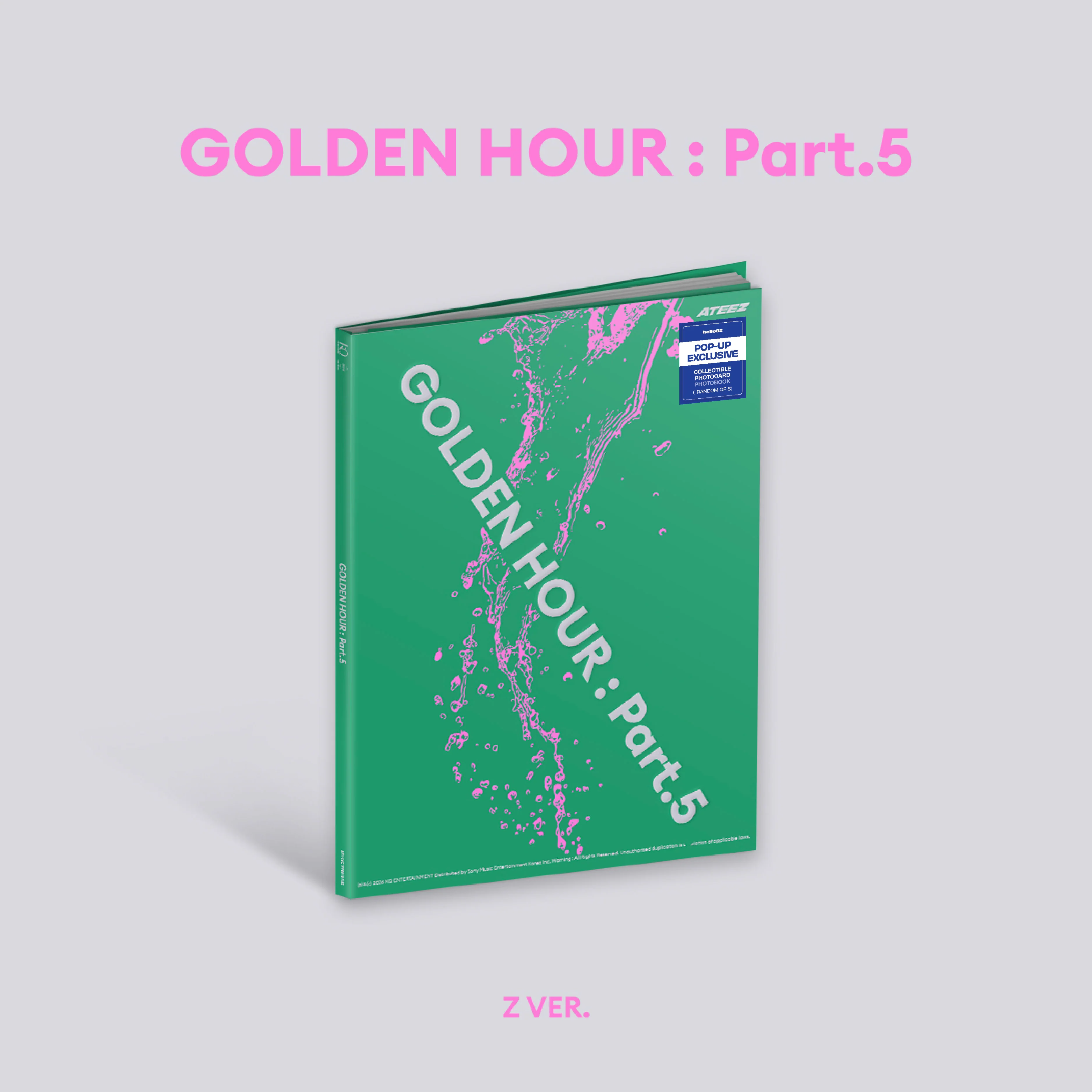 ATEEZ - GOLDEN HOUR : Part.5 - POP-UP Exclusive - Image 4