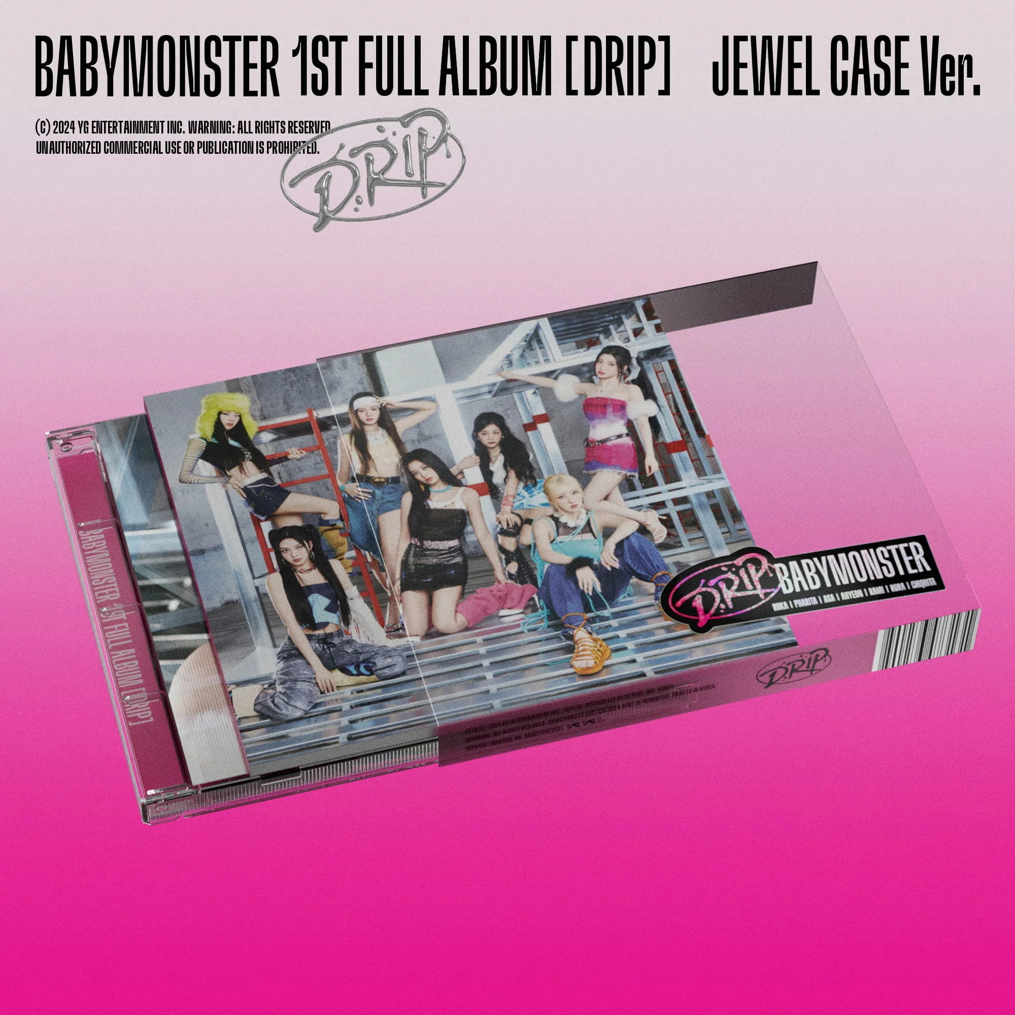 BABYMONSTER DRIP (JEWEL CASE Ver.)