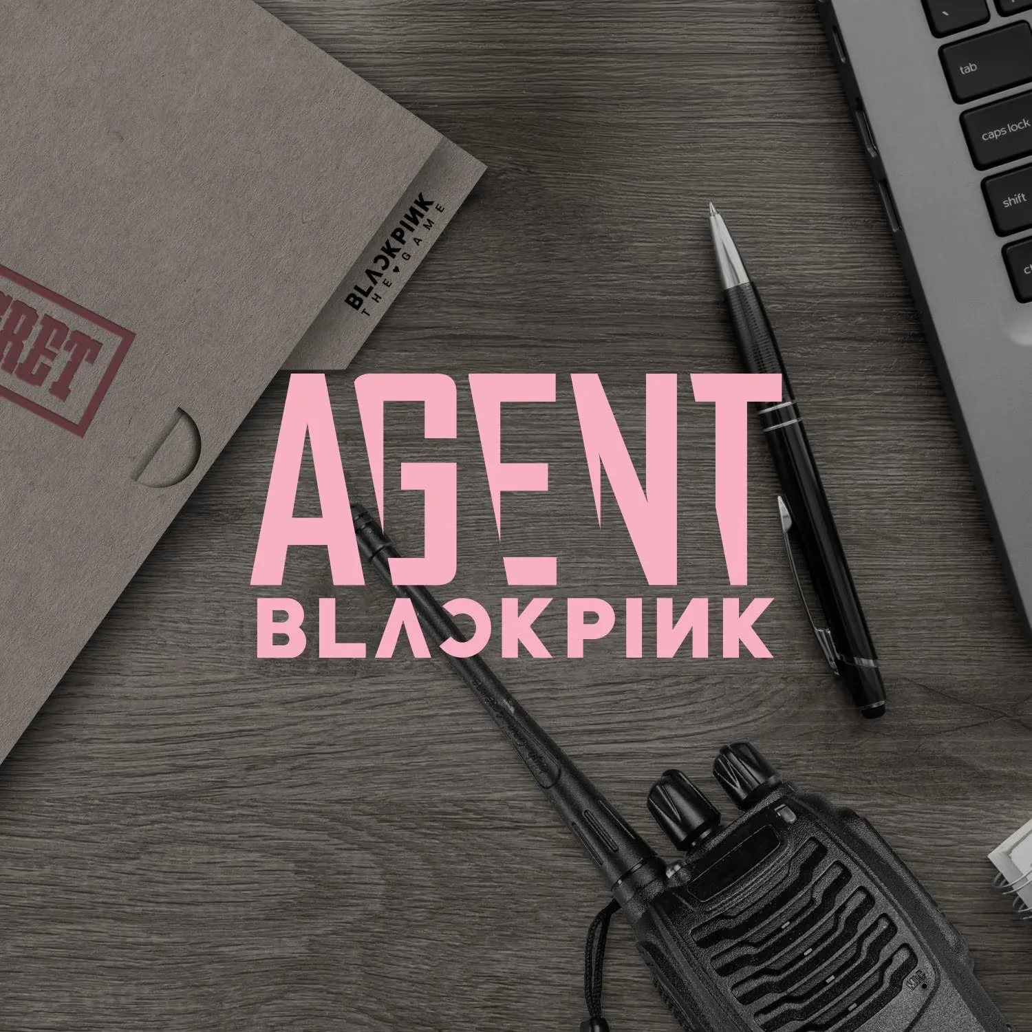 BLACKPINK THE GAME PHOTOCARD COLLECTION AGENT BLACKPINK