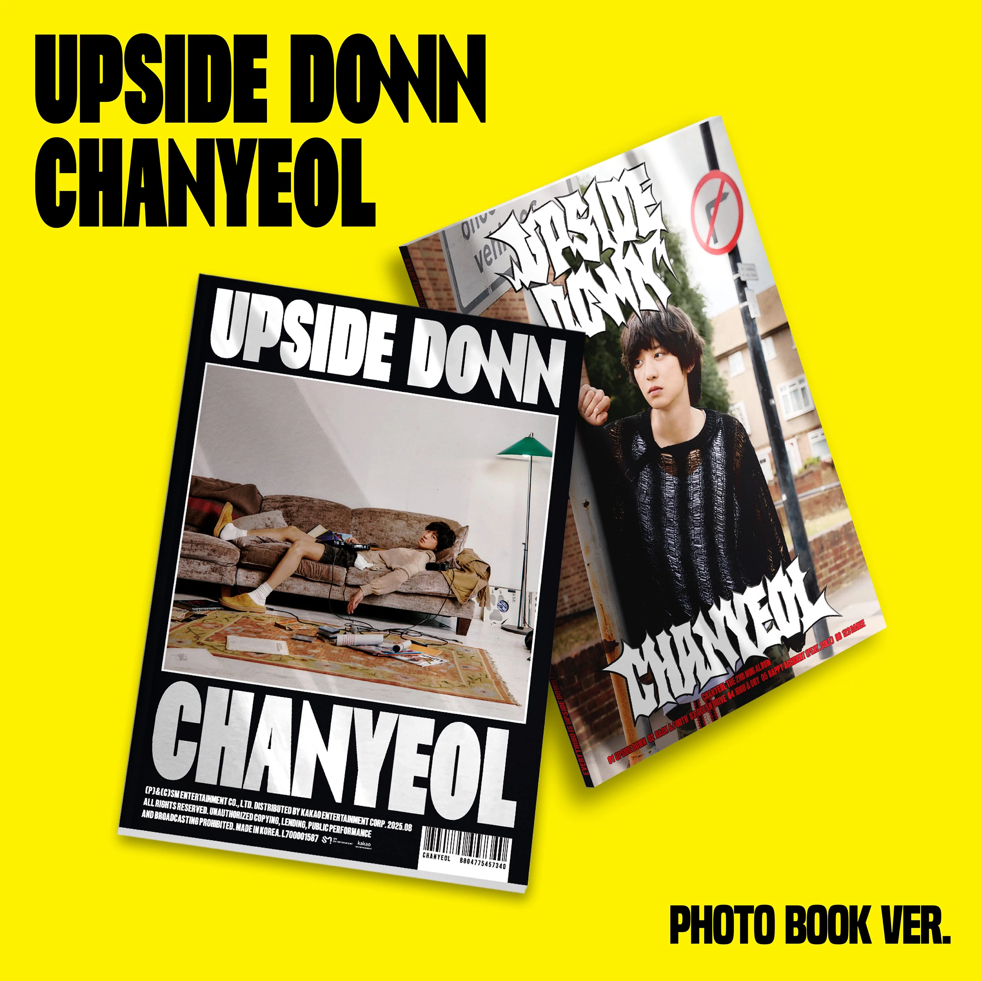 CHANYEOL (EXO) Upside Down (PHOTO BOOK Ver.)