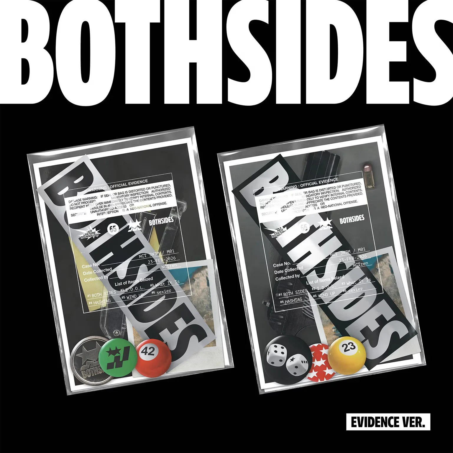 NCT JNJM BOTH SIDES (EVIDENCE Ver.) (Smart Album)