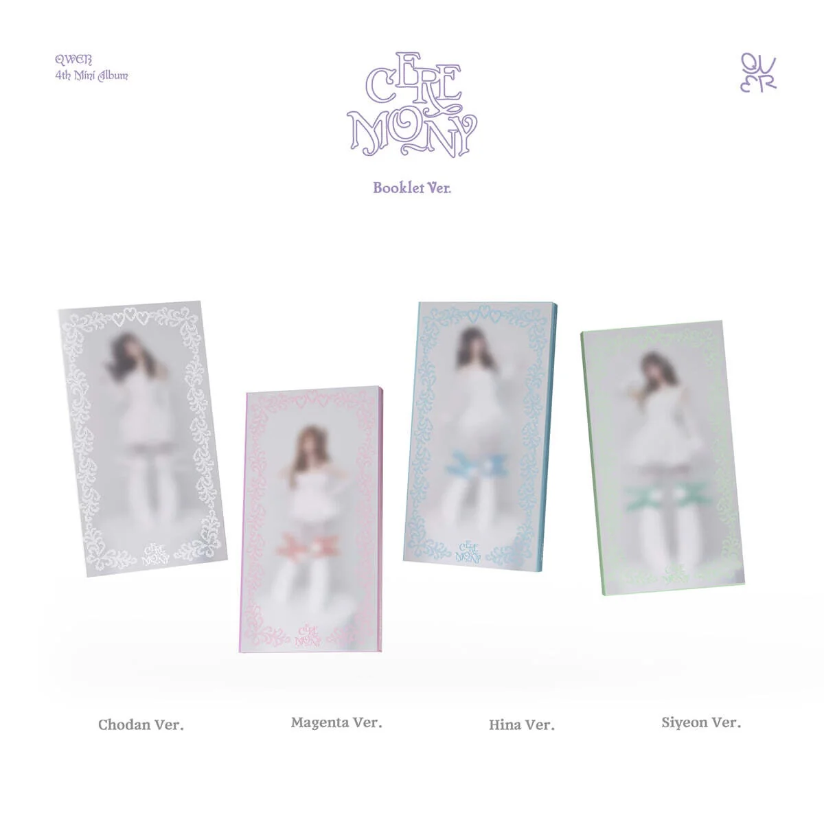 QWER - CEREMONY (Booklet Ver.)