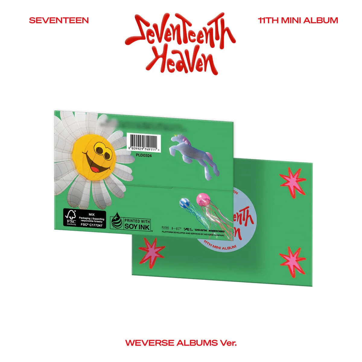 SEVENTEEN SEVENTEENTH HEAVEN (Weverse Albums Ver.)