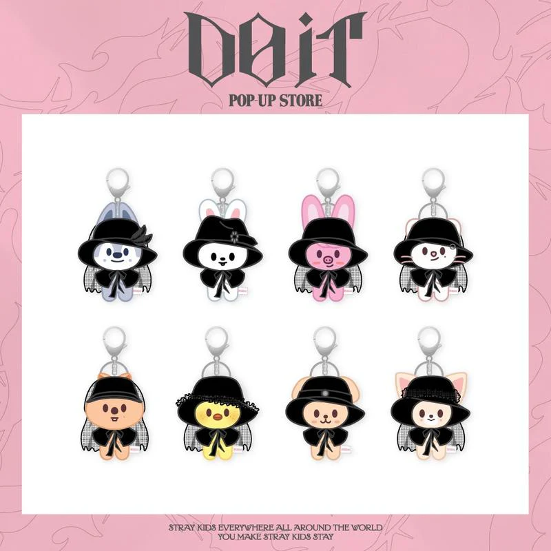 Stray Kids [DO IT POP-UP MD] SKZOO COSTUME MAGNET PLUSH KEYRING