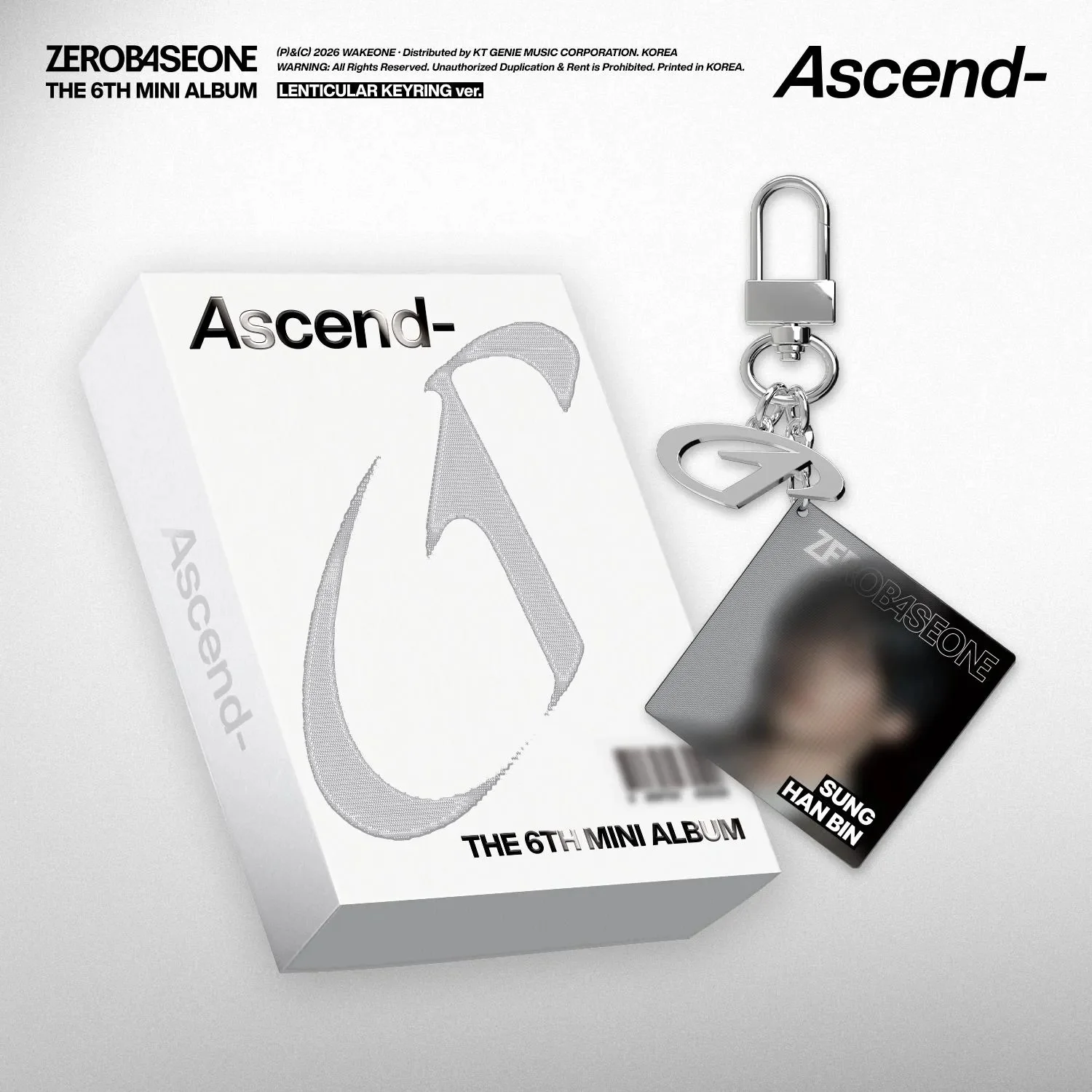 ZEROBASEONE - Ascend- (LENTICULAR KEYRING Ver.)