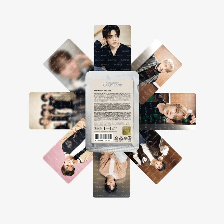 SEVENTEEN Trading Card Set - SEVENTEEN in CARAT LAND 8th