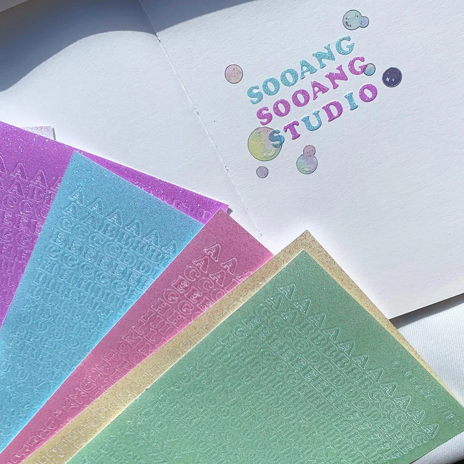 SOOANG STUDIO sherbet alphabet - Image 4