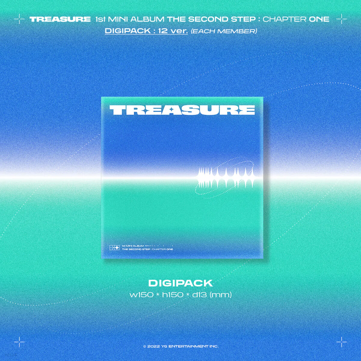 TREASURE THE SECOND STEP : CHAPTER ONE (DIGIPACK Ver.)